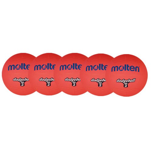 Molten Dodgeball D2 - 5er oder 10er Ballpaket