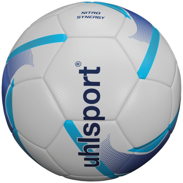 Uhlsport Fußball Nitro Synergy weiß/blau/cyan