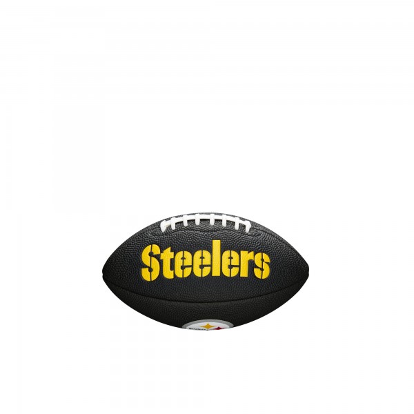 Wilson Football NFL Team Logo Mini Pittsburgh Steelers WTF1533BLXBPT