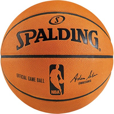 Spalding Basketball NBA Gameball echtes Leder
