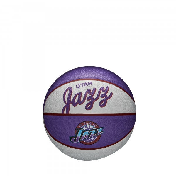 Wilson Basketball NBA Team Retro Silver Mini