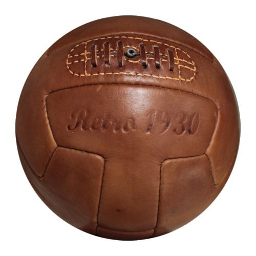Fußball Retro 1930, Echtlederball, Retrofußball