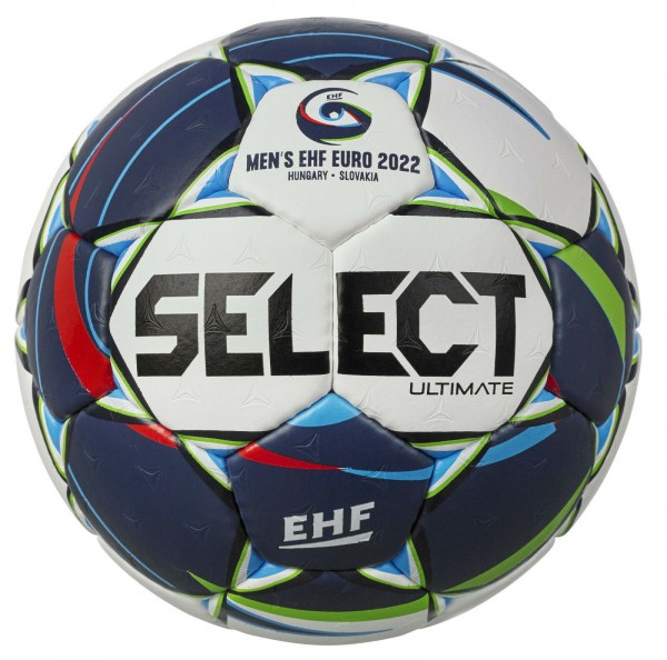 Select Handball Ultimate EHF Euro v22 weiß/blau