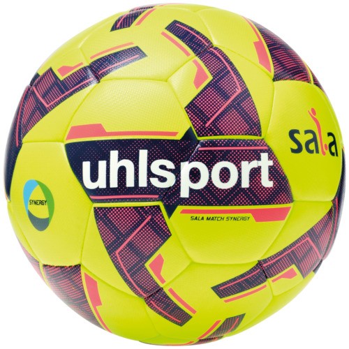 Uhlsport Futsal Sala Match Synergy Gr. 4 fluo gelb/marine/fluo rot