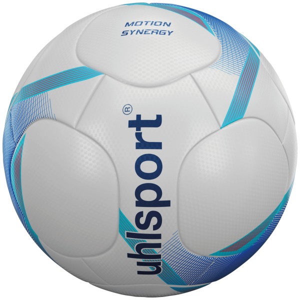 Uhlsport Fußball Motion Synergy weiß/deep blau/cyan