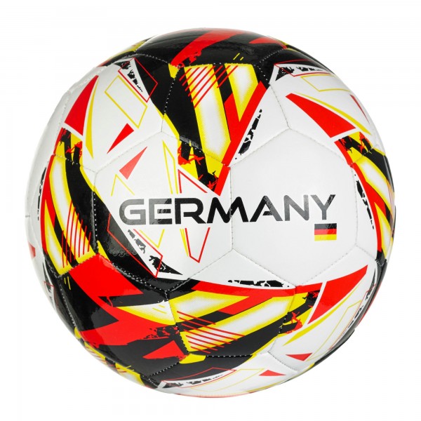DERBYSTAR Fußball Deutschland v26 Gr. 5 in Geschenkbox inkl. Ballpumpe Micro