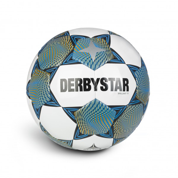 Derbystar Fußball Brillant TT v23 Gr.5 Ballpaket mit 10 Bällen und Ballnetz