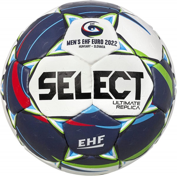 Select Handball Ultimate EHF Euro Replica v22 weiß/blau
