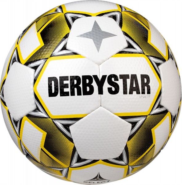 Derbystar Fußball Apus TT V23 Trainingsball 10er Ballpaket inkl. Ballnetz