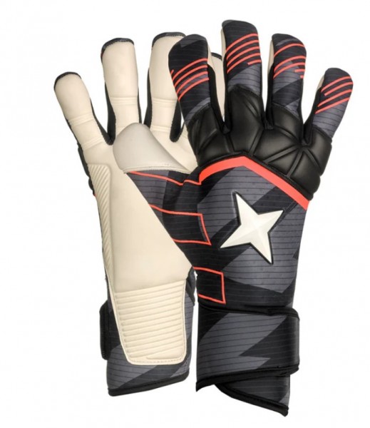 Derbystar Torwarthandschuh APS Pro Grip v25 schwarz-grau-rot