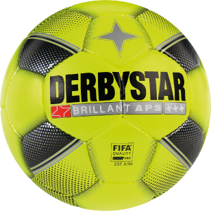 Derbystar Fußball Brillant APS gelb