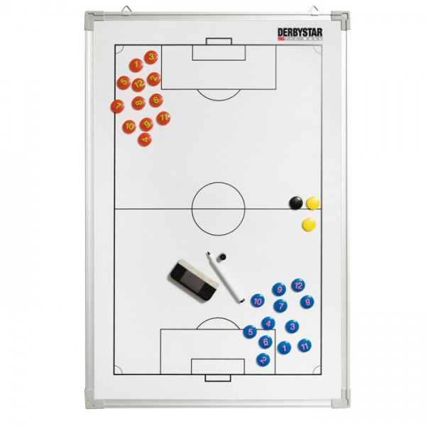 Derbystar Taktiktafel Fußball weiß