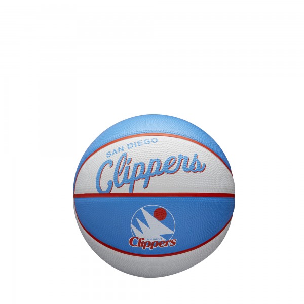 Wilson Basketball NBA Team Retro Silver Mini