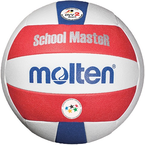 Molten Beachvolleyball "SchoolMaster" V5B-SM 10er Ballpaket inkl. Ballnetz