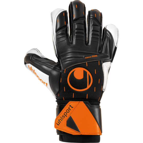 Uhlsport Torwarthandschuhe Speed Contact Supersoft schwarz/weiß/orange