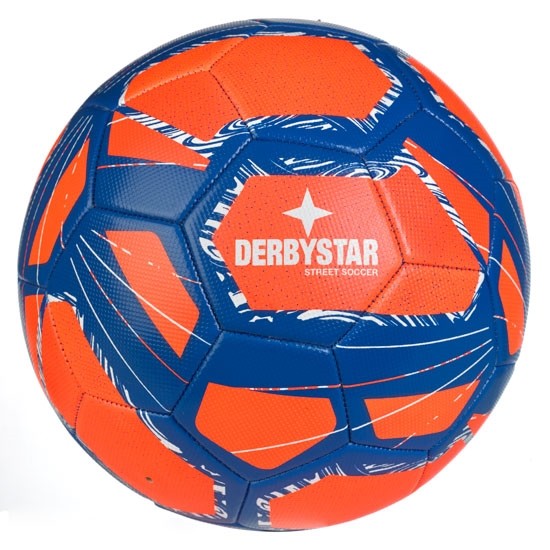 Derbystar Fußball Street Soccer v24 orange/blau/weiss Gr.5