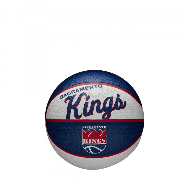 Wilson Basketball NBA Team Retro Silver Mini