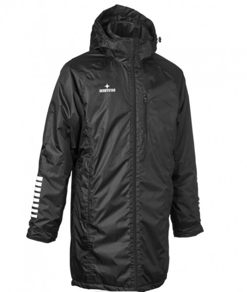 Derbystar Stadionjacke Primo V24 schwarz (exklusiv für Mitglieder des JFV Schieferland)
