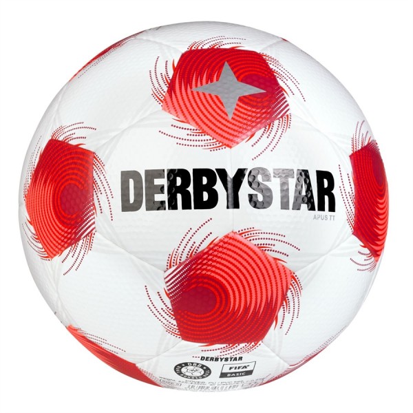 Derbystar Fußball Apus TT DB V25 Gr. 5 10er Ballpaket + Ballnetz