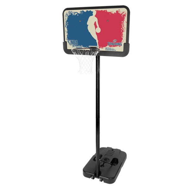 Spalding Basketballkorbanlage NBA Logoman (portable) blue/red