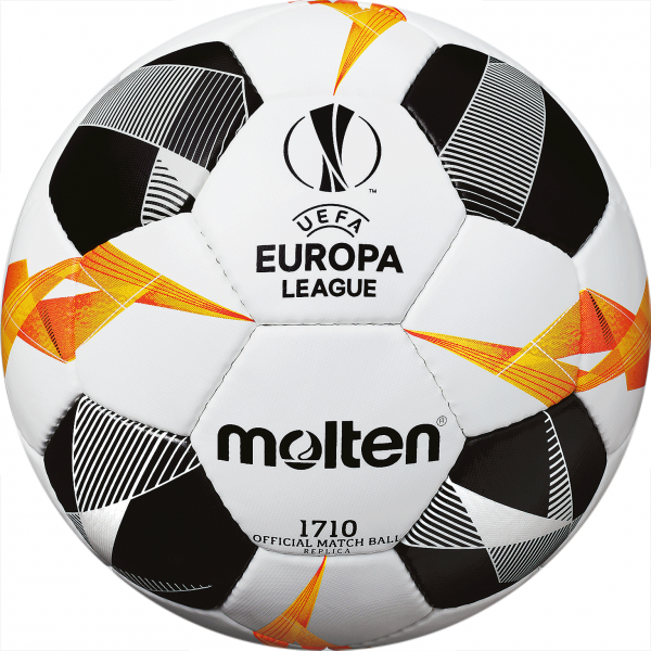 Molten Fußball Replica UEL 2019 Weiß/Orange/Schwarz Gr.4