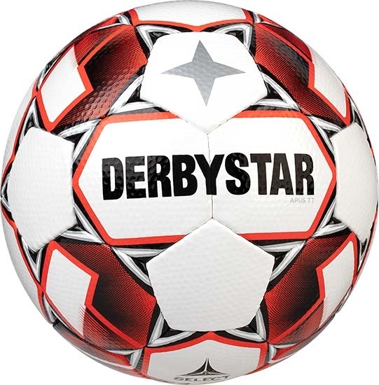 Derbystar Fußball Apus TT V23 Trainingsball 10er Ballpaket inkl. Ballnetz
