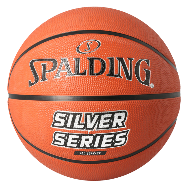 Spalding Basketball Silver Series Rubber