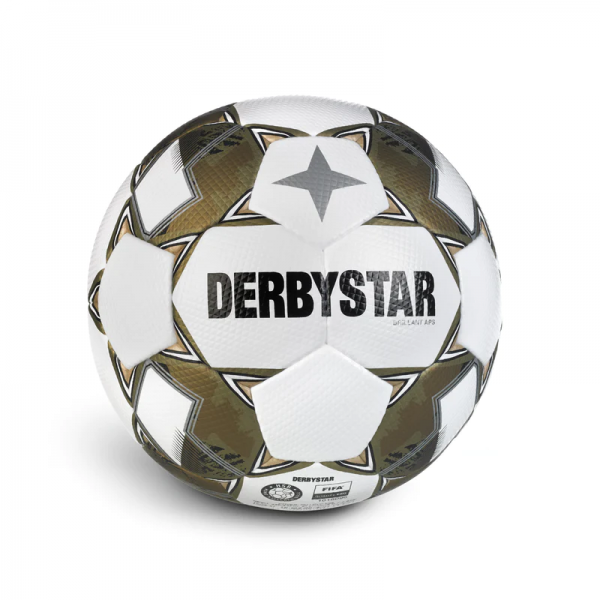 Derbystar Fußball Brillant APS v24 Gr.5 Weiß/Gold