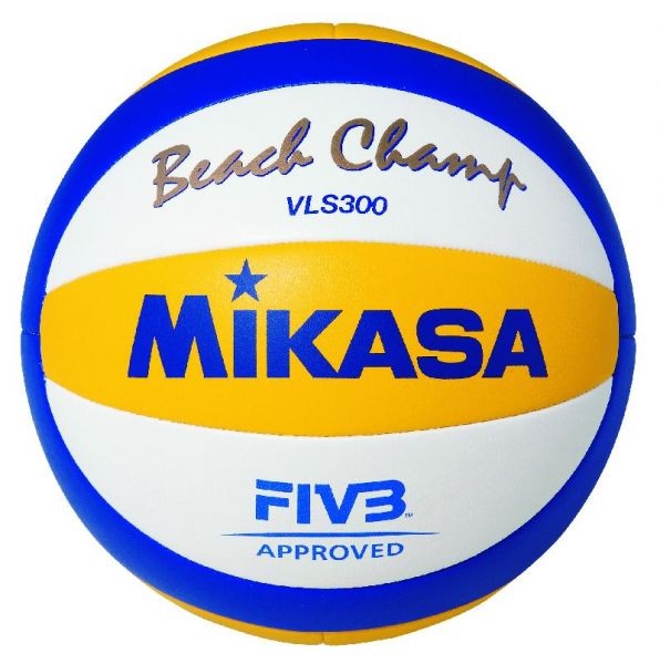 Mikasa Beachvolleyballpaket Beach Champ VLS 300 1608 - 5 oder 10 Bälle