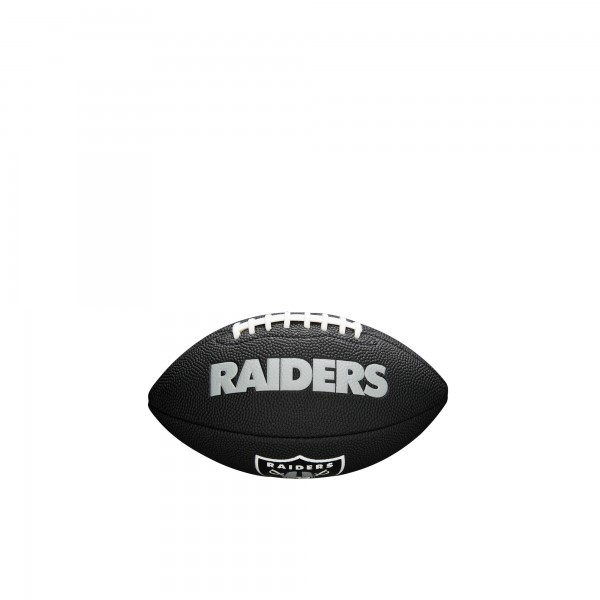 Wilson Football NFL Team Logo Mini Oakland Raiders WTF1533BLXBOA