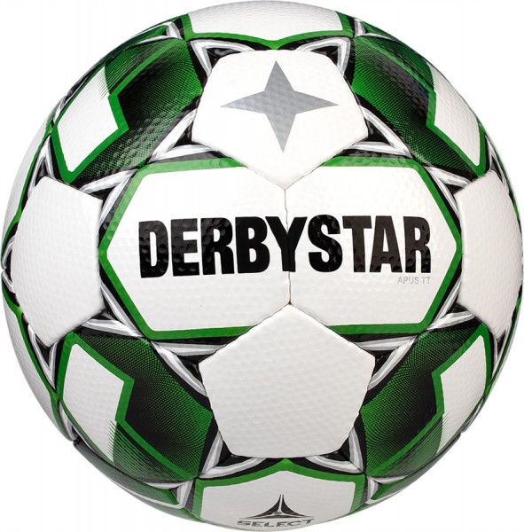 Derbystar Fußball Apus TT V23 Trainingsball 10er Ballpaket inkl. Ballnetz