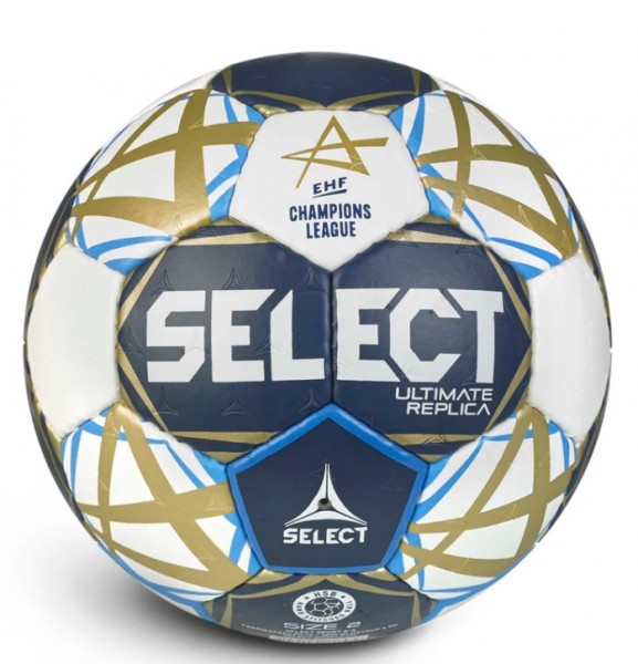 Select Handball Replica EHF Champions League v25 blau/weiß