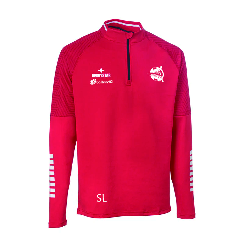 Derbystar Hyper Trainingstop - Atmungsaktives Sport Top Mit Half-Zip