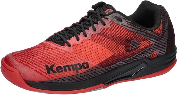Kempa Handballschuhe Wing 2.0 schwarz/rot