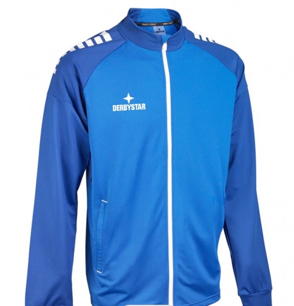 Derbystar Trainingsjacke Madrid V25 blau weiß (exklusiv für Mitglieder des SV Ochtendung)