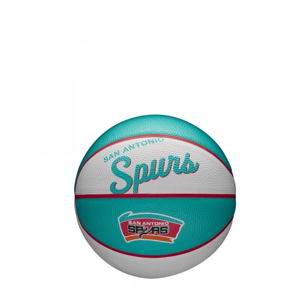 Wilson Basketball NBA Team Retro Silver Mini