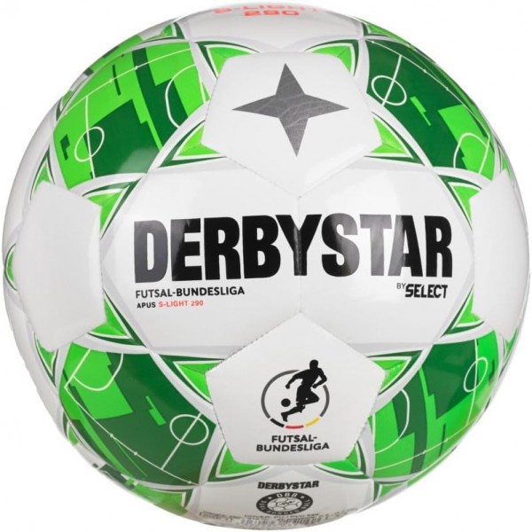 Derbystar Fußball Futsal Bundesliga Apus S-Light v26 weiss/grün