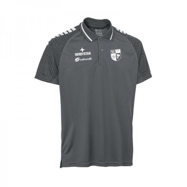 Derbystar Primo Poloshirt grau weiß (exklusiv für Mitglieder des BSC Güls)