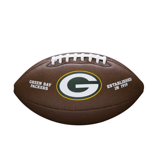 Wilson Football NFL Team Logo Green Bay Packers WTF1748XBGB