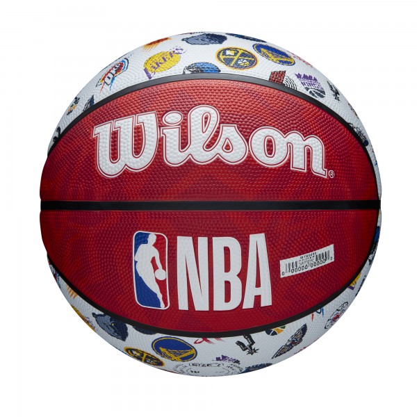 Wilson Basketball NBA Team Tribute Silver Gr. 7