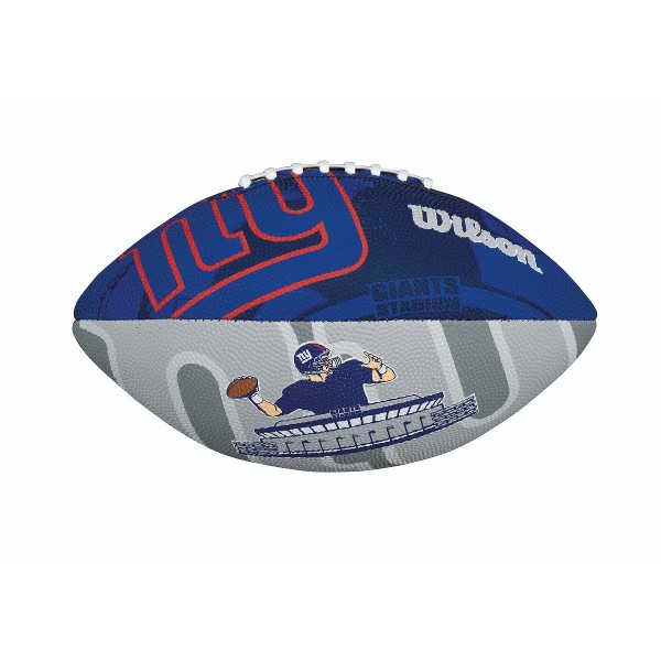 Wilson Football NFL Team Logo Jr. Giants WTF1543