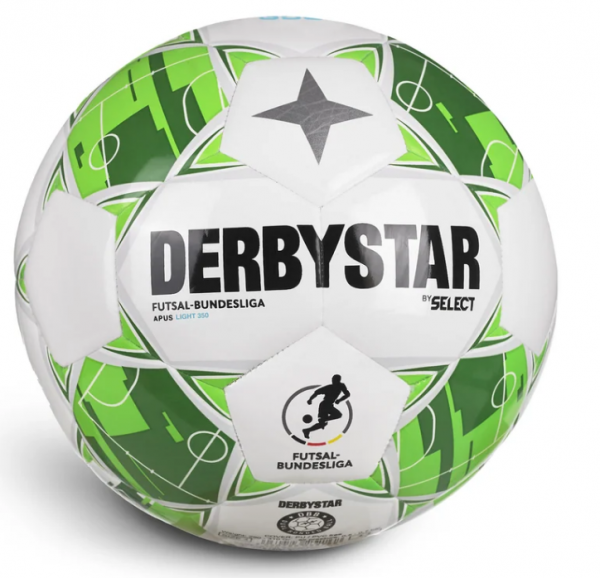Derbystar Fußball Futsal Bundesliga Apus Light v26 Gr. 4 weiss/grün
