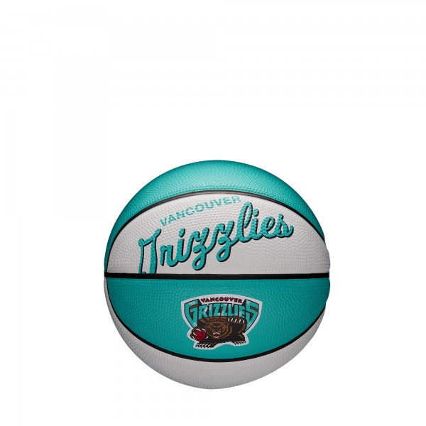 Wilson Basketball NBA Team Retro Silver Mini
