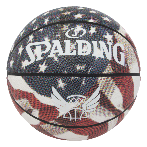Spalding Basketball Trend Stars Stripes Rubber
