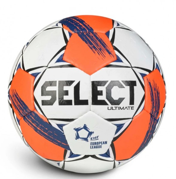 Select Handball Ultimate EHF European League v25 weiss/rot