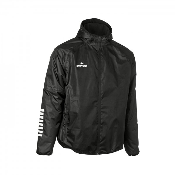 Derbystar Regenjacke Primo schwarz weiß (exklusiv für Mitglieder des BSC Güls)