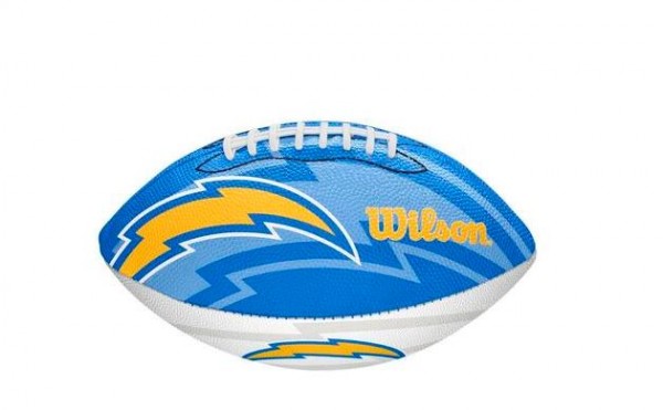 Wilson Football NFL JR Los Angeles Chargers WTF1534XBLAC