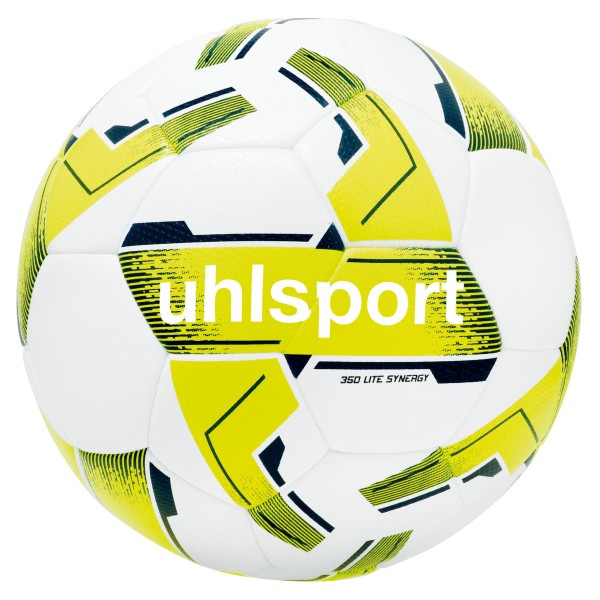 Uhlsport Fußball 350 Lite Synergy - 10er Ballpaket inkl Ballnetz