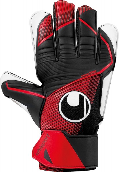 Uhlsport Powerline Starter Soft Torwarthandschuhe schwarz/rot/Weiß