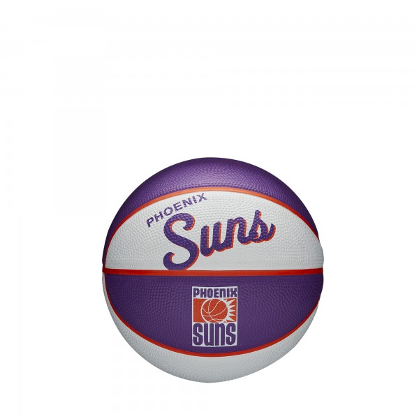 Wilson Basketball NBA Team Retro Silver Mini